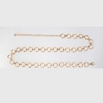 Alloy Circle Waist Chain for Women