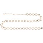 Alloy Circle Waist Chain for Women