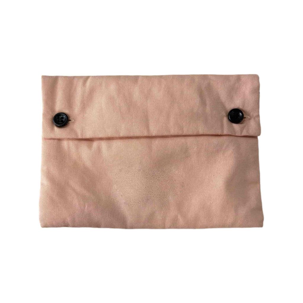 canvas cosmetic pouch